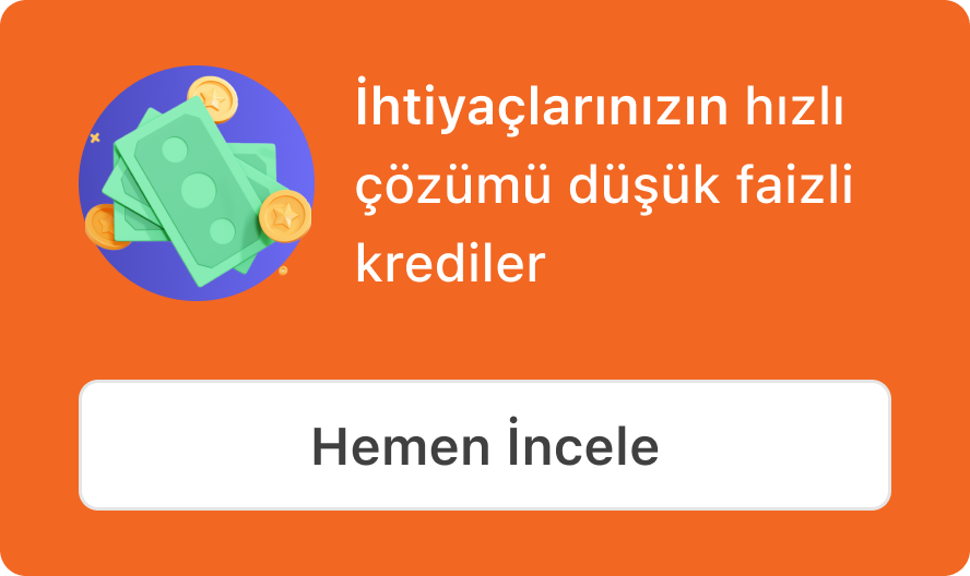 İhtiyaç Kredisi